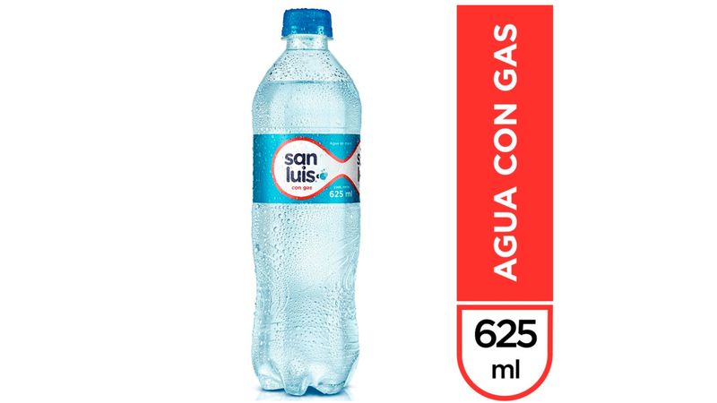 SAN LUIS AGUA MINERAL X 625 ML CON GAS