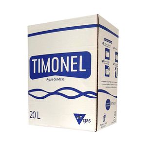Agua TIMONEL en Caja Caja 20L