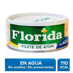 Filete de Atún FLORIDA en Agua y Sal Lata 140g