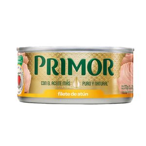 Filete de Atún PRIMOR en Aceite Vegetal Lata 170g
