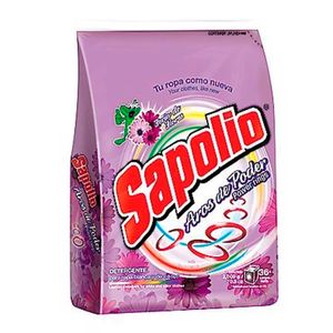 Detergente en Polvo SAPOLIO Floral AMD Bolsa con Asa 4Kg