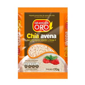 Avena GRANO DE ORO con Chia en Bolsa 170gr