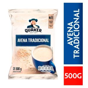 Avena QUAKER Tradicional Bolsa 500gr