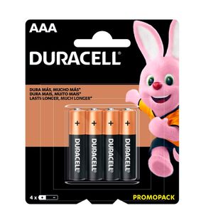 Pilas DURACELL AAA-2 Pack 4 un