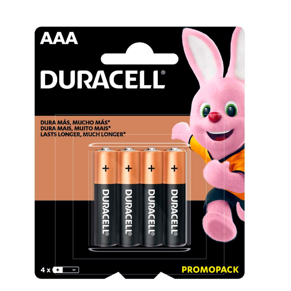 Pilas AAA Duracell - Electromanía Perú