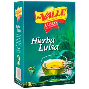 Infusiones DEL VALLE Hierba Luisa Caja 100 un