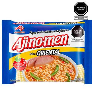 Sopa Instantánea AJINOMEN Sabor Oriental Bolsa 80g