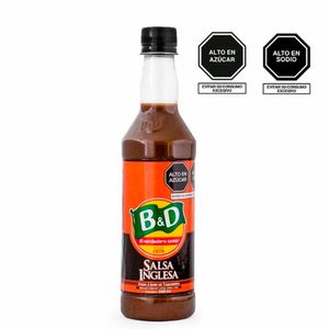 Salsa Inglesa B&D Botella 500ml