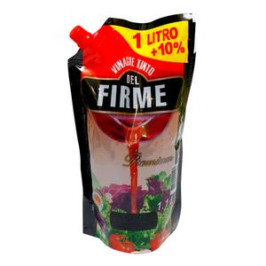 Vinagre DEL FIRME Tinto Doypack 1.100Lt
