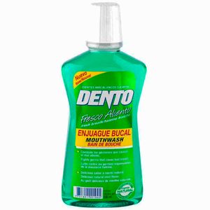 Enjuague Bucal DENTO Menta Natural Frasco 500ml