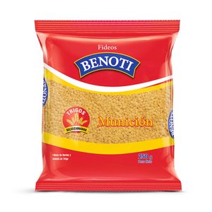 Fideos Munición BENOTI Bolsa 250g