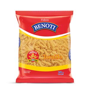 Fideos Tornillo BENOTI Bolsa 250g