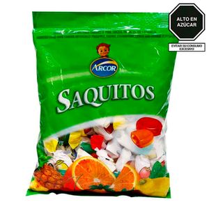 Caramelos ARCOR Saquito de Frutas Bolsa 73 un
