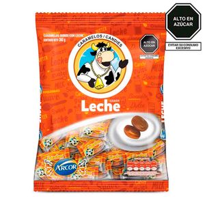 Caramelos ARCOR Leche Bolsa 100 un
