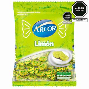 Caramelos ARCOR Limón Bolsa 390g