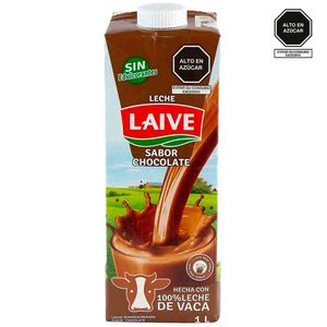 Leche LAIVE Chocolatada Descremada Caja 1Lt