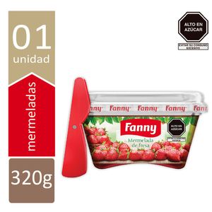 Mermelada FANNY Fresa Pote 320gr