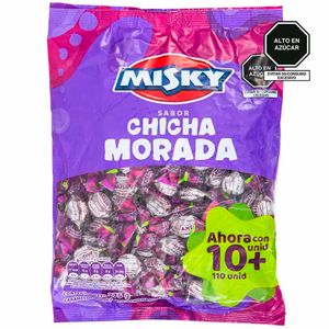 Caramelos MISKY Chicha Morada 275g Bolsa 110un