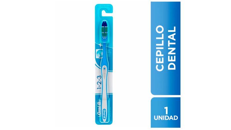 Cepillo dental ORAL B single 123 economico