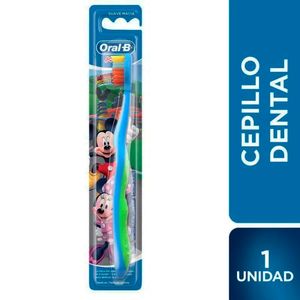 Cepillo Dental ORAL B KIDS Mickey Mouse 2 a 3 años Pack 1un