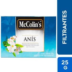 Infusiones Anís MC Caja 25 un