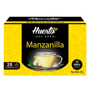 Infusiones Manzanilla HUERTO Caja 25 un