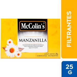 Infusiones Manzanilla MC Caja 25 un