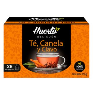 Infusiones Té Canela y Clavo HUERTO Caja 25 un