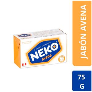 Jabón de Tocador NEKO Antibacterial Avena Barra 75g