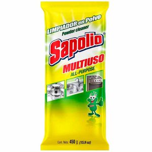 Limpiador en Polvo SAPOLIO para Cocina Repuesto Bolsa 450g