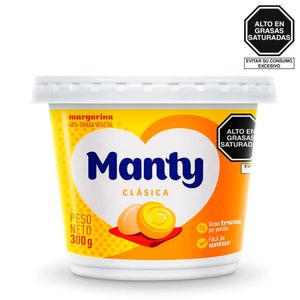 Margarina MANTY Clásica Pote 300gr