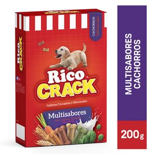Comida para Perros RICOCRACK Cachorros Todas las razas Multisabores Caja 200gr