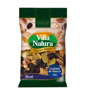 Piqueo VILLA NATURA Cocktail de Nueces Bolsa 80gr