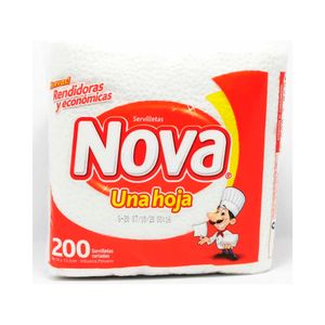 Servilletas NOVA Cortadas Paquete 200un