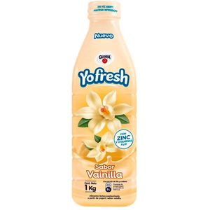 Yogurt GLORIA Yofresh sabor a Vainilla Botella 1Kg