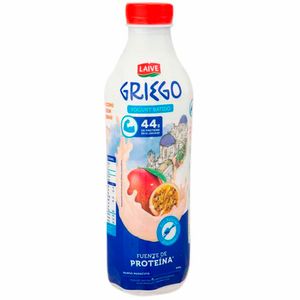 Yogurt Griego LAIVE sabor a Mango y Maracuyá Botella 800gr
