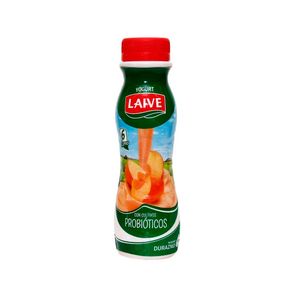 Yogurt LAIVE Probióticos sabor a Durazno Botella 340gr