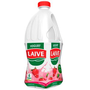 Yogurt LAIVE Probióticos sabor a Fresa Galonera 1.8L