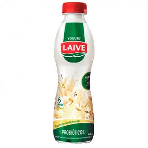 Yogurt LAIVE Probióticos sabor a Vainilla Botella 340gr