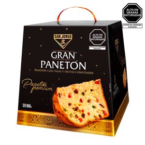 Panetón SAN JORGE Caja 900gr