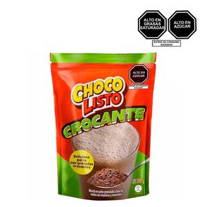Chocolate en Polvo CHOCOLISTO Crocante 200 gr