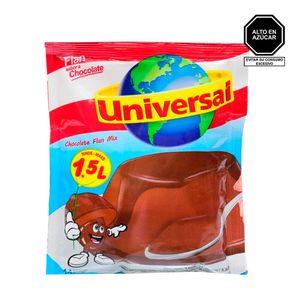 Flan UNIVERSAL Sabor a Chocolate Bolsa 150gr