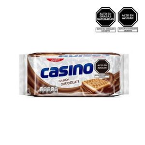 Galleta CASINO Sabor a Chocolate Paquete 6 un