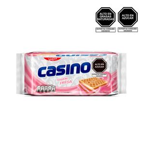 Galleta CASINO Sabor a Fresa Paquete 6 un