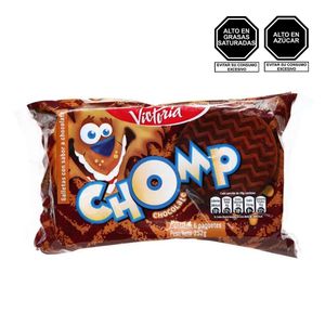 Galleta CHOMP Sabor a Chocolate Paquete 6 un