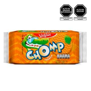 Galleta CHOMP Sabor a Naranja Paquete 6 un