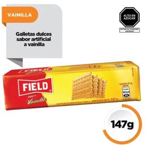 Galleta Vainilla FIELD Familiar Paquete 147gr