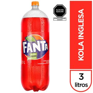 Gaseosa FANTA KOLA INGLESA Botella 3L