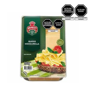 Queso Mozzarella BRAEDT Paquete 200gr