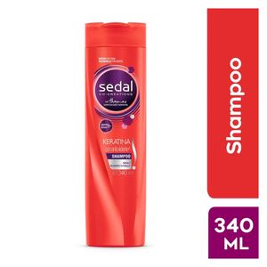 Shampoo SEDAL Keratina con Antioxidante Frasco 340ml